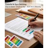 1000 Pcs Sign Here Sticky Tabs, Notary Signature & Date