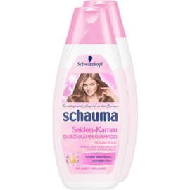 Schauma Silk Comb Shampoo 2er Pack (2 x 400 ml)