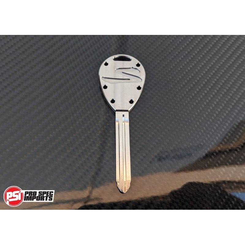 PRO SPEC IMPORTS - 'Machine Finish' Billet Titanium Key for
