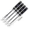 Hex Driver Set Hexagonal Head Nut Drivers 4.0/5.5/7.0/8.0mm and 4-Way