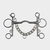 Korsteel Stainless Steel Cambridge Mouth Pelham Bit, 5.5"