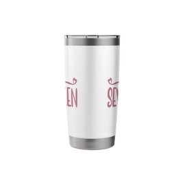 Hello Seventeen 17 Years Old, For Girls 17th Birthday Stainless Steel Insulated Tumbler