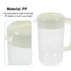 UPKOCH 2.5L Large Pitcher with Lid, Lightweight Water Jug, Beverage