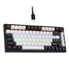 Newmen GM326 Wired Mechanical Keyboard,75% Percent Mini Backlit Hot Swappable