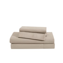 TRULY SOFT Everyday Sheet Set Beige Polyester 3-Piece Twin XL Sheet Set, Solid Color Themed, Adult Bedding, Oeko-TEX Certified
