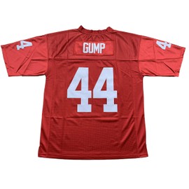 Forrest Gump #44 The Movie Stitched Football Jersey S-3XL (X-Large, Red)