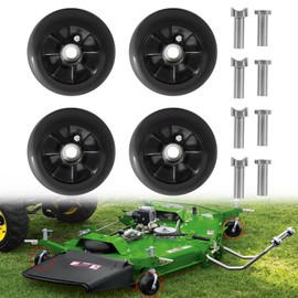 yourour AM125172 Deck Wheel Kit Compatible with 48" 54" 60" 72" Deck Lawn Mowers Replace oem AM125172(4PCS)