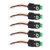 5Pcs Automotive Relay 12V DC 30A 4 Pin 4 Wire