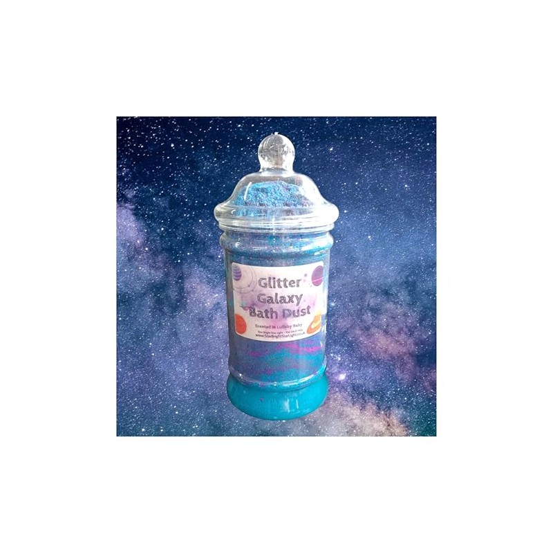 Glitter Galaxy Bath Dust (400g Jar)