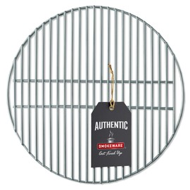 SMOKEWARE Stainless Steel Grill Grate – Compatible with Medium Big Green Egg, Heavy Duty Gauge, 15-3/4 inches