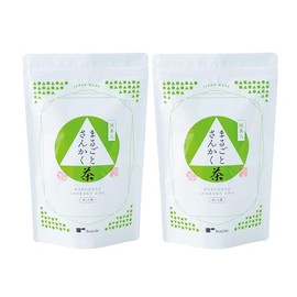 Tea Life Matcha Filled for Whole Sankaku Tea Pot, 0.2 oz (5 g) x 100 Pieces, Roasted Rice Blend (Set of 2)