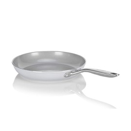 TECHEF - CeraTerra Ceramic Nonstick Frying Pan Skillet, (PTFE, PFAS, and PFOA Free), Dishwasher Oven Safe, Stainless Steel Handle, Induction-Ready, Made in Korea (10-in)