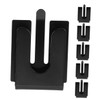 SHINEOFI 6pcs Metal Mic Holder Clip for Car Radio Microphone