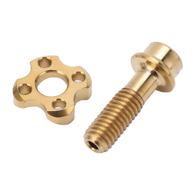 RISK Bike Front Derailleur Screw Gasket Kit Hollow Titanium Alloy