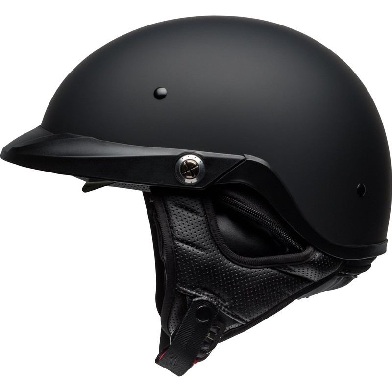 Bell Pit Boss Open-Face Motorcycle Helmet (Solid Matte Black, XXX-Large)