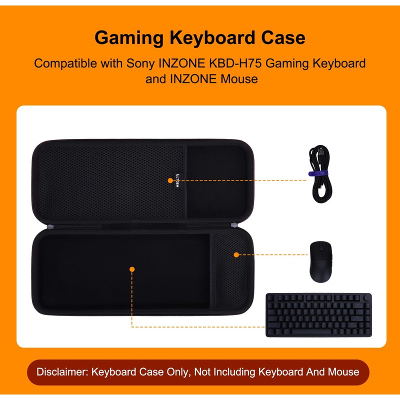 LTGEM Keyboard Case Compatible with Aula F75 Pro/EPOMAKER X Aula
