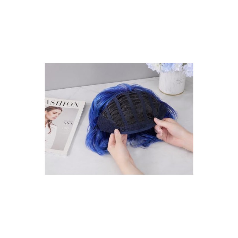 Peluca Corta Estilo Pixie Fchw, Pelucas Sintéticas Para Mujer, Pelucas