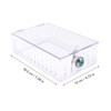 Dpofirs Universal Large Thermostat Lock Box for Wall, Clear Plastic