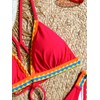 BIKINX Womens Swimsuits Thong Bikini Sets for Women Triangle Two