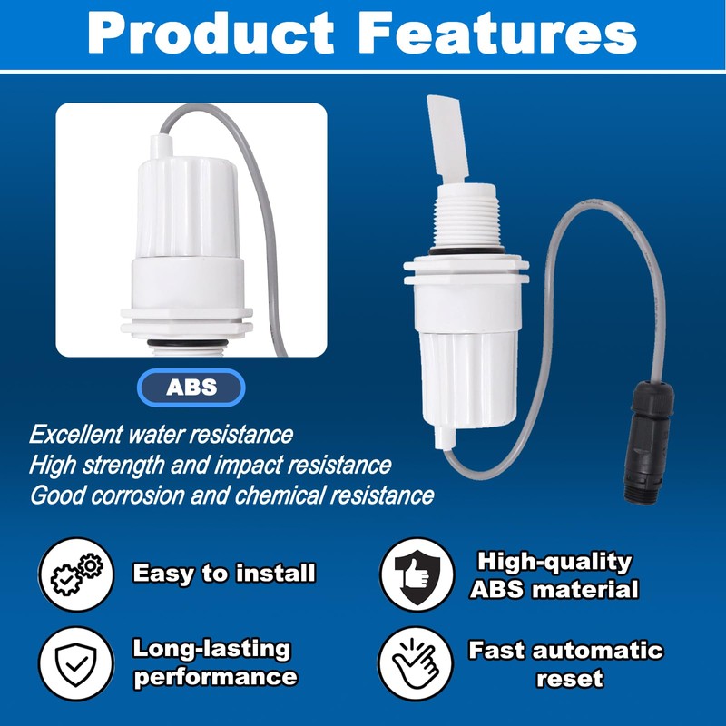 GNR00003 Flow Switch Fit for Saltron Reliant Saltwater Chlorine Generator,