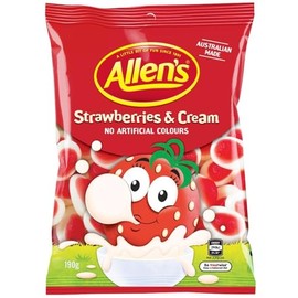 Allen's Strawberries & Cream 190g
