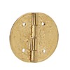 10pcs Mini Antique Hinges Round Exquisite Retro Design Corrosion Resistance