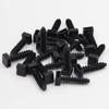 Biqing 100PCS Black Cable Tie Mounts, Up to 9mm Width,