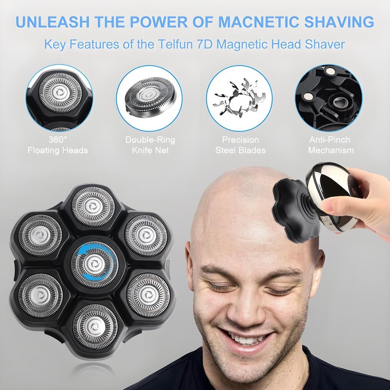 Universal 7 Magnetic Replacement Blades for ROSSIFUR Lovcoyo Gisaae Bazivve