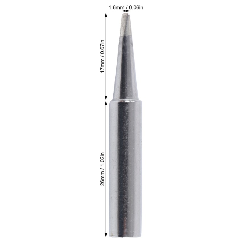 5Pcs Soldering Iron Tips BGA Station Tool Copper Internal Heating