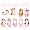 FASHEWELRY 14pcs Alloy Enamel Cat Charms Cute Metal Kitten PendantsPet