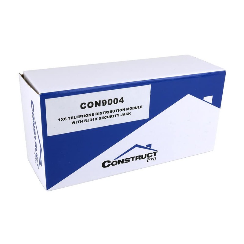 Construct Pro 1 X 6 Telephone Module with Rj31 Jack