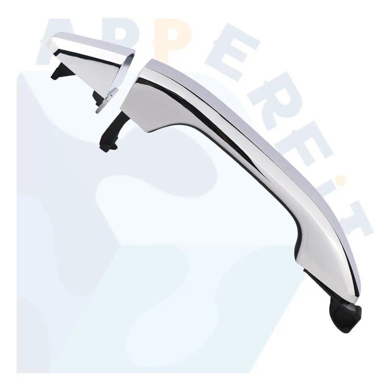 Manija De Puerta Exterior Cromada Para Chevy Silverado Subur Trasera