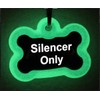 Silencer for Stainless Steel Bone Shape ID tag, Glow in