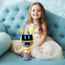 Kouipoie Sprunki Plush Toy, 7.8 Inch Soft Cuddly Toy for Children and Adults, Funny Sprunki Plush Toy as a Gift for Birthday, Easter, Sprunki Toys Fans Love It (Robot C)