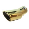 nakira Muffler Cutter, Oval Downward Facing, Stainless Steel, General Purpose,