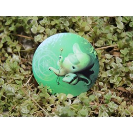 Baby Bestiary Rya, Awakened Druid - DND 5e RPG Cute Gaming Tabletop Sticker 2 inches by 2