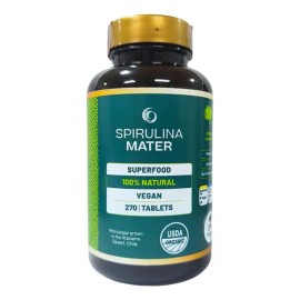 Suplemento Spirulina Mater Espirulina De 270 Un                                                                                                       