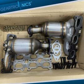 Geartronics Set of 2 Catalytic Converter For 2013-2019 Ford Explorer Front Left & Right