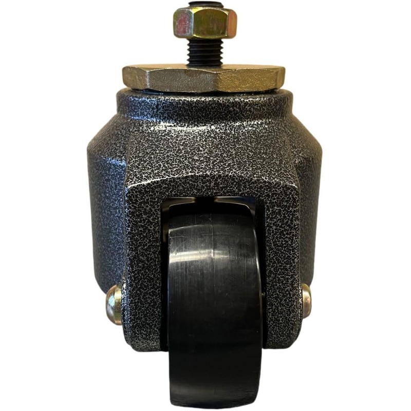 S-Type Leveling Caster Nylon Wheels 100S Hexagon Top Plate with