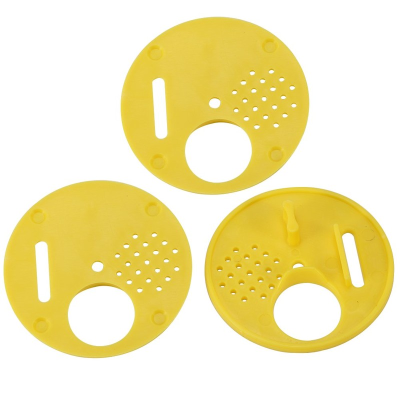 12 Pcs Bee Hive Nuc Box Entrance Gates, Plastic Bee
