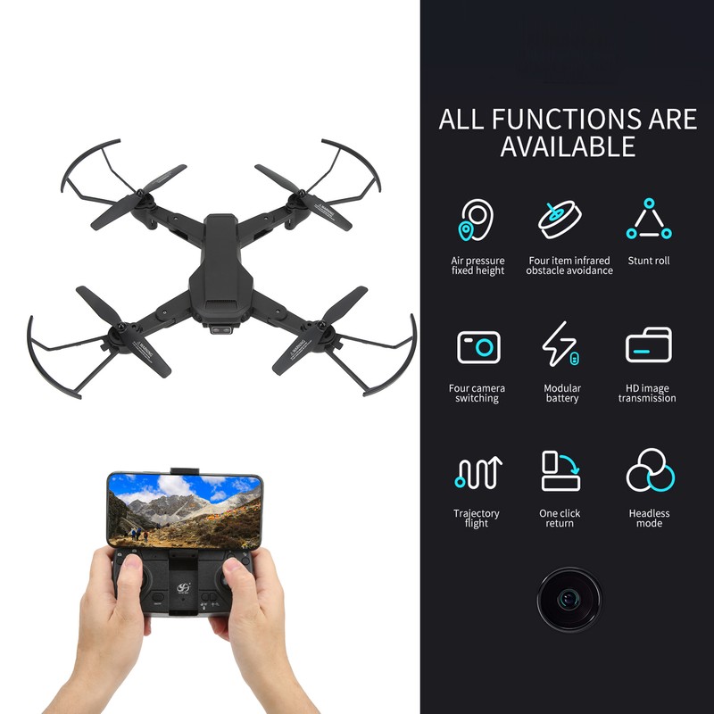 S186 Drone Fixed Height 3 Side Obstacle Avoidance Drone with
