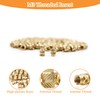 Pack of 50 threaded inserts, M3 insert nuts, brass embedding