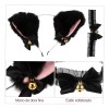 Arco De Cabello Aro Orejas De Gato + Cadena Clavículas