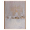 Galley Solutions 24x18 Framed Vertical Abstract Canvas Art - Brown