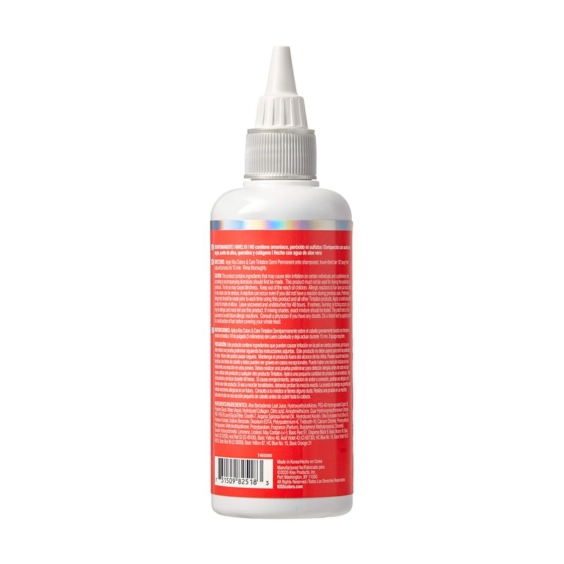 Kiss Tintation Semi Permanent Hair Colour With Argan Oil, Aloe