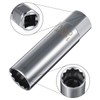AKIRO 14mm Wrench Socket, 12-Point, 3/8", 14mm Thin Wall Spark