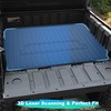 POKIAUTO Cargo Bed Mat for Kawasaki Mule PRO, Rear Rubber