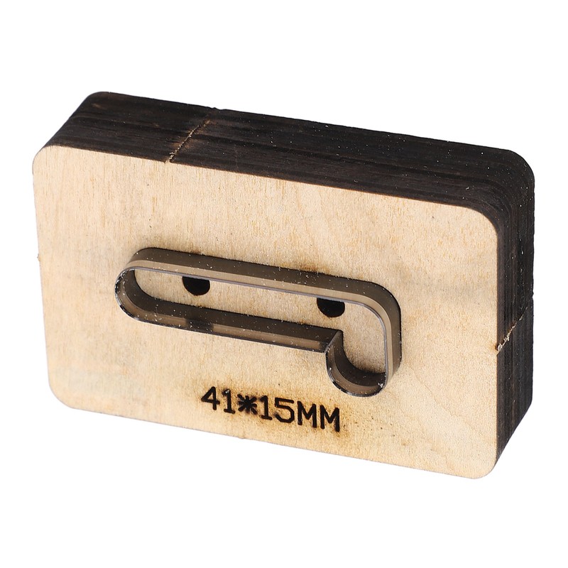 Leather Punching Cutting Die Number 1 Shape High Hardness Alloy