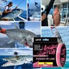 ANGRYFISH Pink PE Braided Fishing Line - High-Visibility to Anglers,