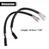 QUARKZMAN Motorcycle Turn Signal Cable Adapter Connector for Suzuki, Pack